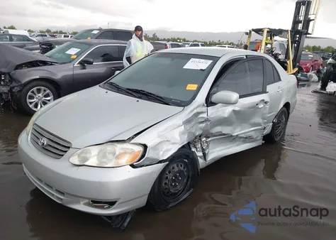 2003 Toyota Corolla Le из США, поврежденный, VIN 1NXBR32E23Z009378